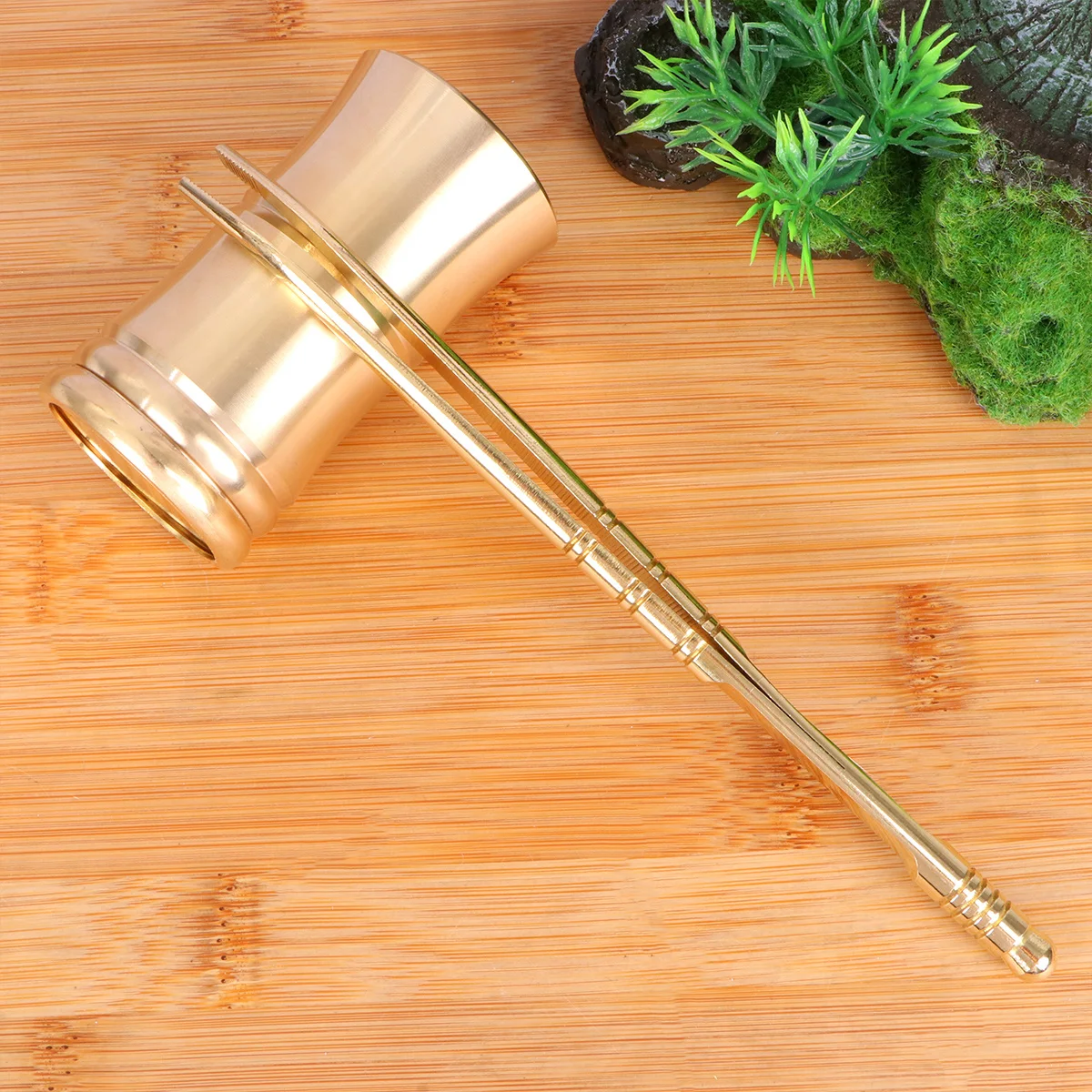 

6 in 1 Tea Making Tool Kit Chinese Kung Fu Tea Set Bamboo Shape 2 Section Elegant Retro Ceremony Utensil Kitchen Accessories