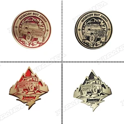 Emblem Sticker Auto Badge Copper Metal Logo for SUZUKI Jimny decoration JB64 JB74 JB43 JB23 2014 2018 2020 2021 2023