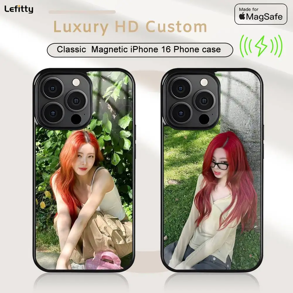 

Hot Rapper S-Shin Y-Yuna Phone Case For iPhone 16 15 14 13 12 11 Pro Max Plus Mini Magsafe Wireless Charging Magnetic Hard Shell