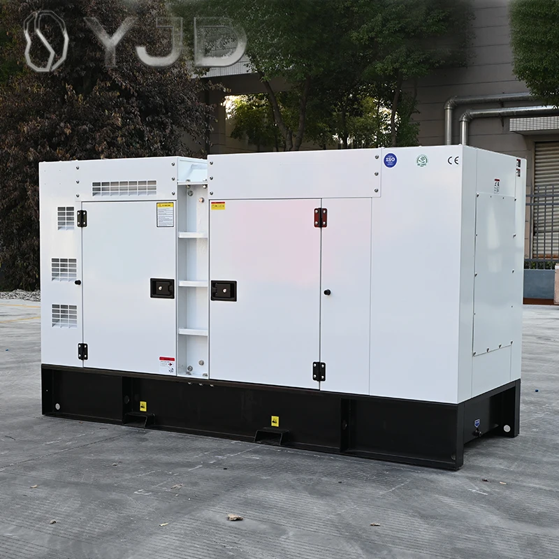 In Stock | Ship Within 7 Days White 125kva for Diesel Generators 60Hz 1800 RPM Silent Type