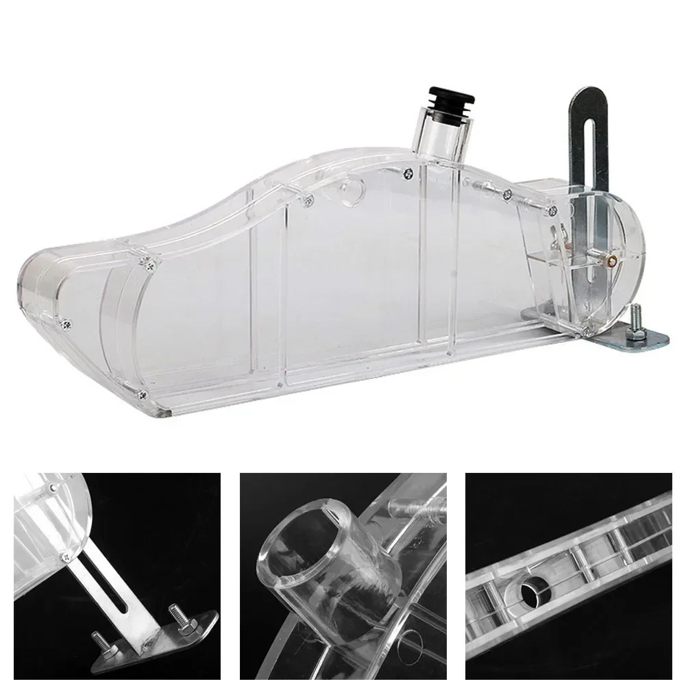 

1pcs T-shaped Table Saw Protective Cover Transparent Blade Guard Anti Dust Cover Le Saw Protective Cover Transparent Blade Guard