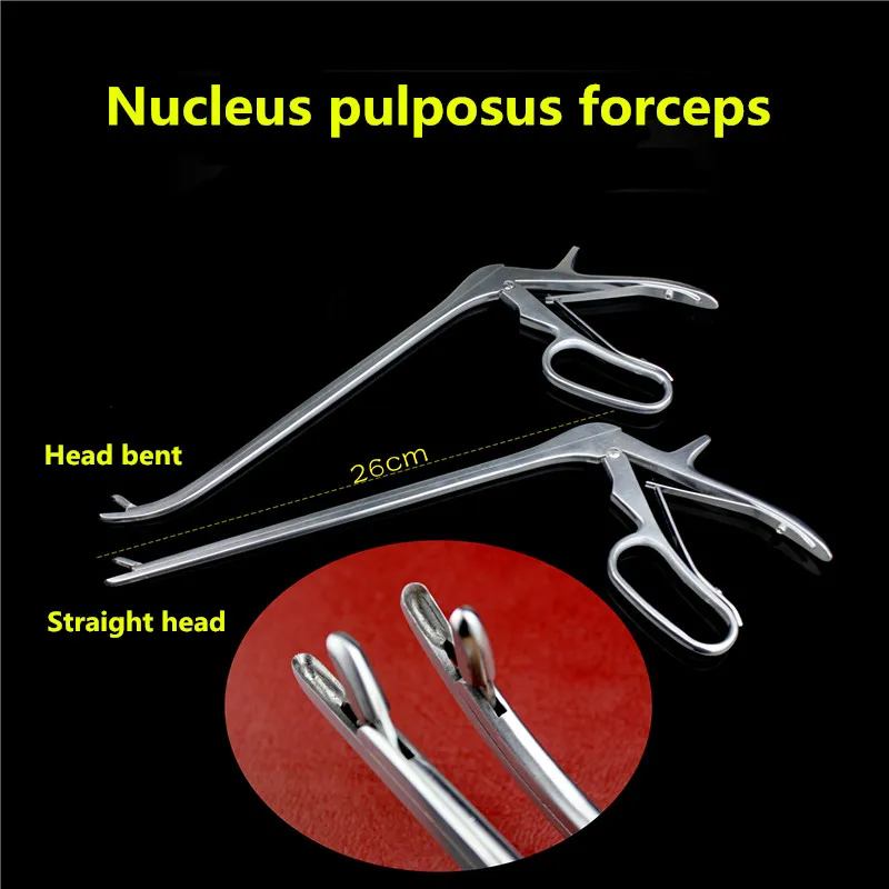 

Orthopedic instrument medical laminectomy forcep spinal neurosurgery 26cm gun type spine Nucleus pulposus forceps Removal Tissue