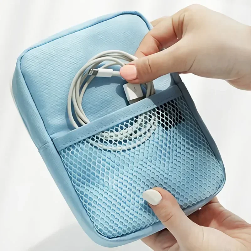 Borsa per cavi per accessori da viaggio Custodia elettronica USB digitale portatile e borsa per organizzare gadget Custodia per caricabatterie da viaggio per cellulare