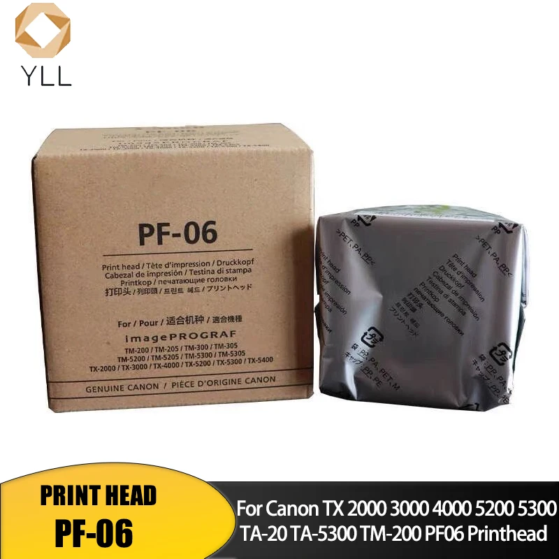 

Original PF-06 Print Head for Canon TX 2000 3000 4000 5200 5300 TA-20 TA-5300 TM-200 PF06 Printhead