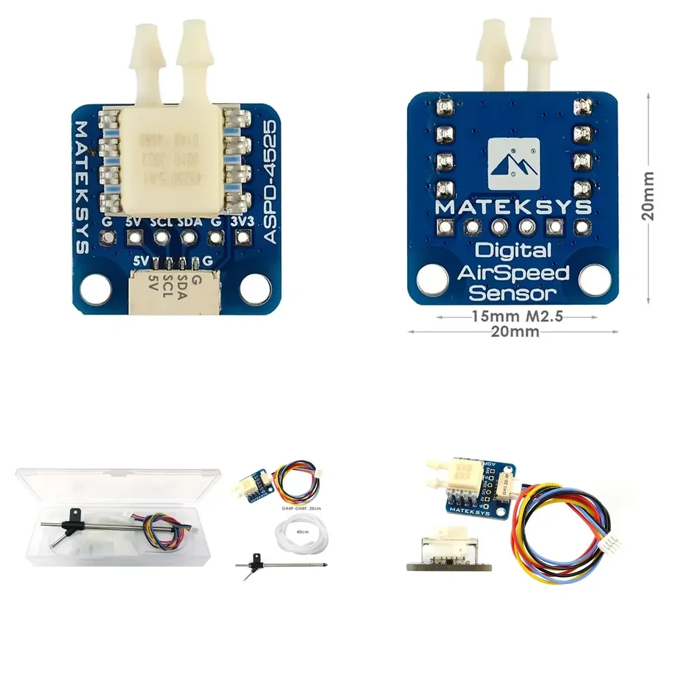 DIGITAL AIRSPEED SENSOR ASPD-4525 for Mateksys