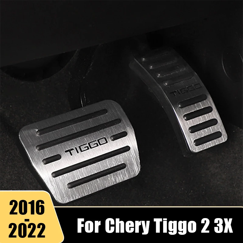 

For Chery Tiggo 2 3X Pro Plus 2021 2022 2023 Tiggo 2 3X 2016-2020 Car Foot Pedal Fuel Accelerator Brake Clutch Cover Non-Slip