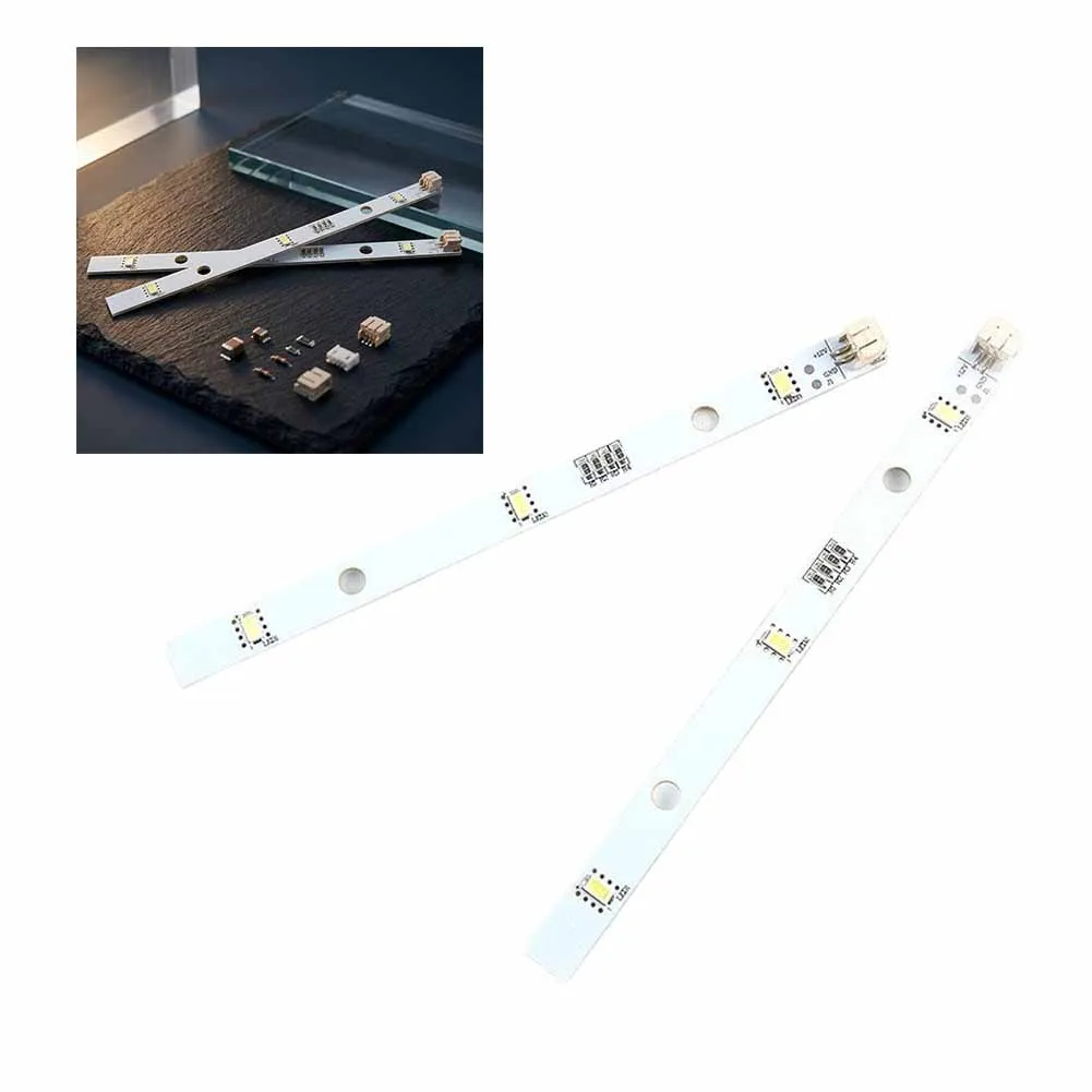 LED Light Strip for Hisense Model E349766 Refrigerator Energy Saving 12V DC Power Straightforward Installation