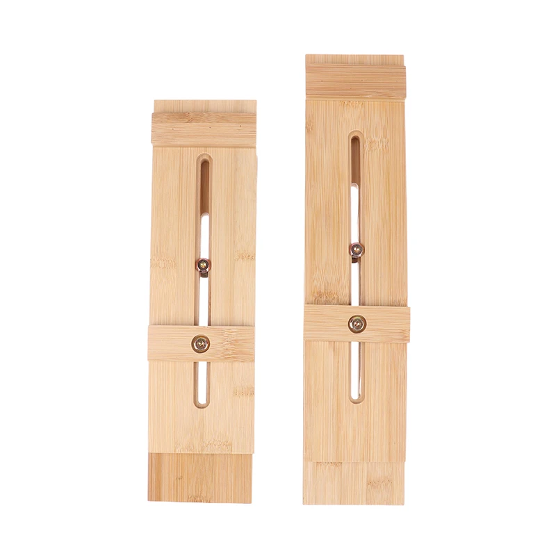 Adjustable Stand Sharpening Holder Wood Sharpening Stone Holder Whetstone BaseFixing Telescopic For Sliding Bamboo Accessory