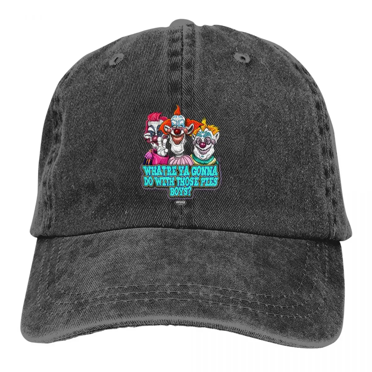 Classic Baseball Caps Peaked Cap Killer Klowns From Outer Space Film Sun Shade Hats for Men