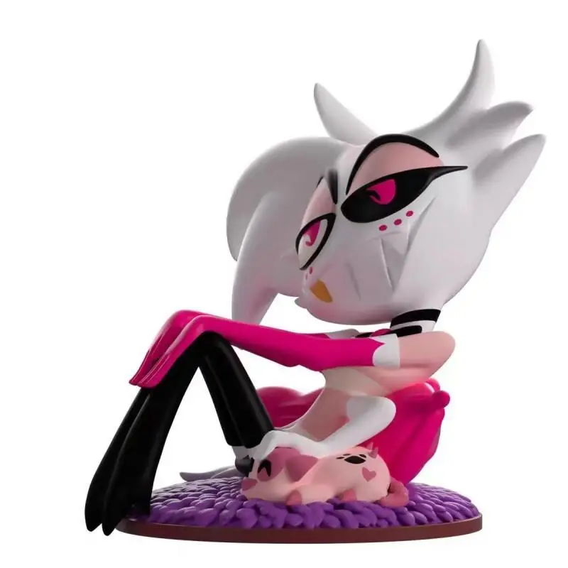 

In Stock Genuine Hazbin Hotel Angel Dust New and Unopened Pvc Anime Figure Model Collector Desktop Ornament Toy Gift Original