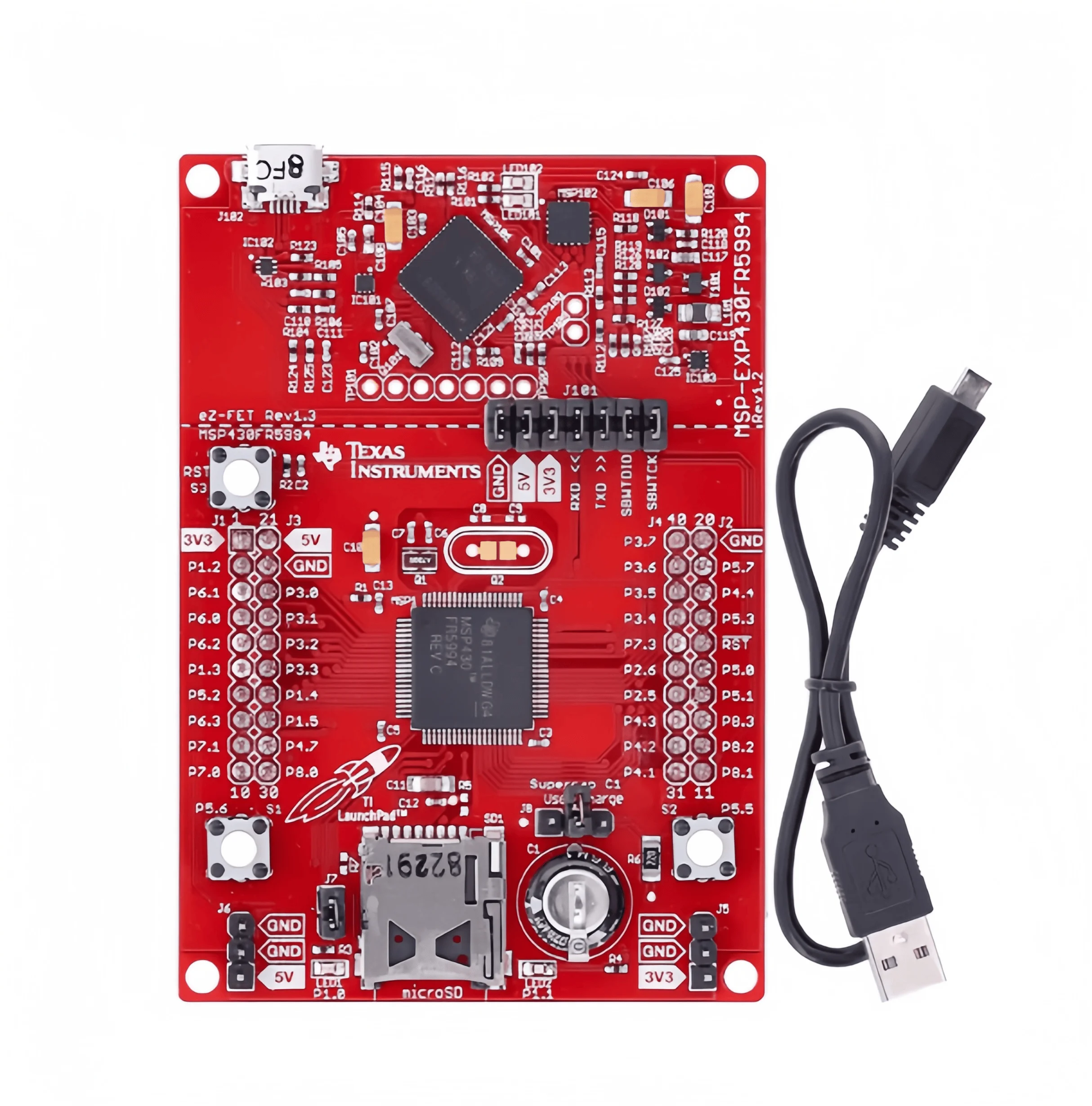 

MSP-EXP430FR5994 MSP430FR5994 LaunchPad Development Kit Development Board