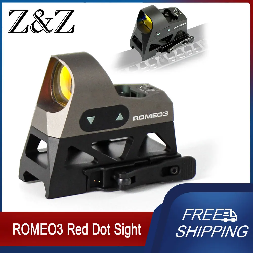 

Srom03 Scope Hunting Srom03 Red Dot Scope Sight Fit 20mm Tactical Weapon Outdoor Accessories