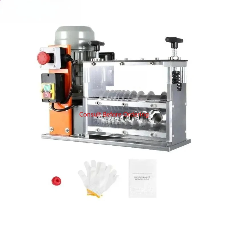 

Electric Wire Stripping Machine Cable Stripper 750W 1.5-32mm 10 Acrylic + Aluminum Scrap Copper Recycling