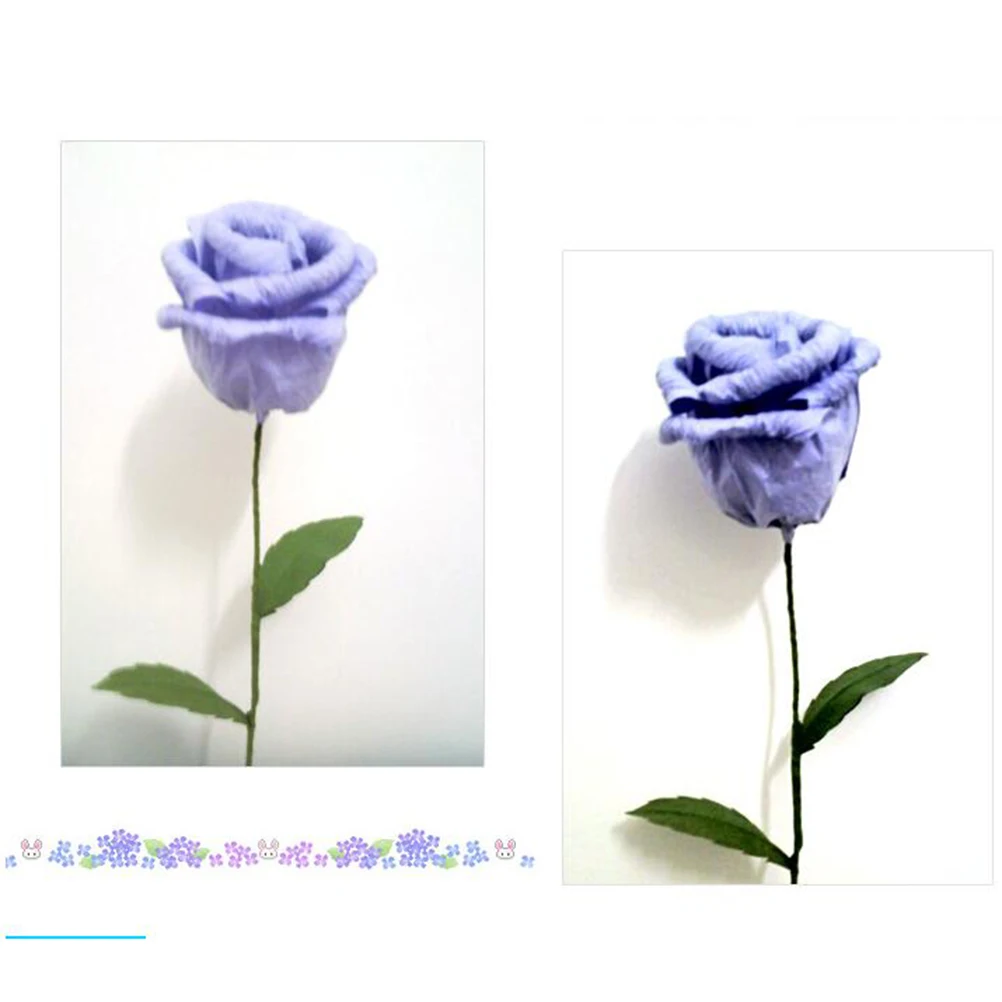 

5 Rolls Artificial Flower Making Stem Tape Self-Adhesive Green Tape for DIY Crafts Multi-Purpose Packaging Material