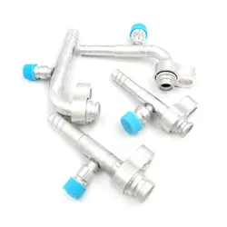 R134a AC Hose Clamp Aluminum Fitting for Air Conditioning Condenser,Compressor, Dry Filter Active Platen Joint