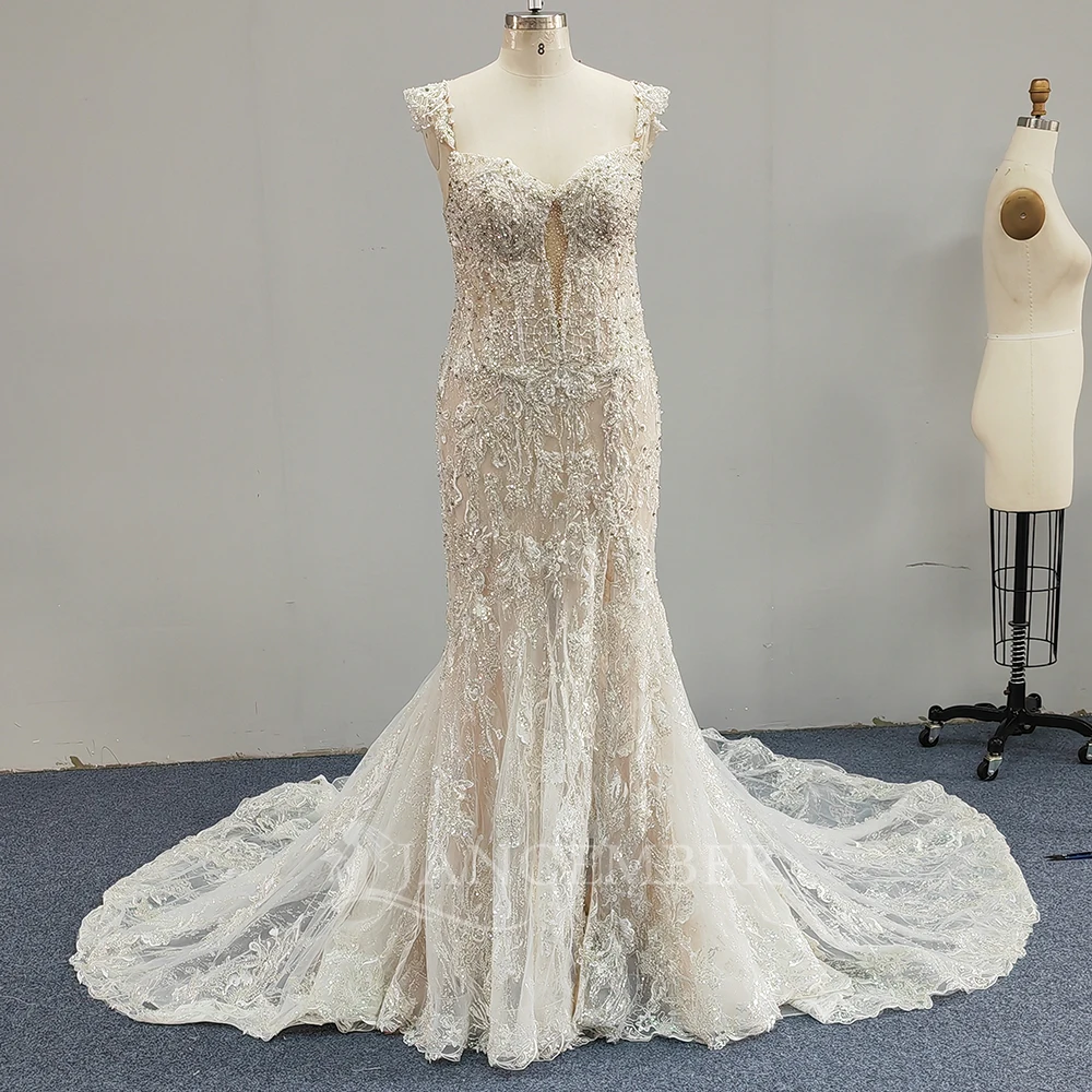 Sleeveless Bridal Dress Gown Newly Launched Style Customized Women's Clothing For Wedding And Special Occas vestidos de novia