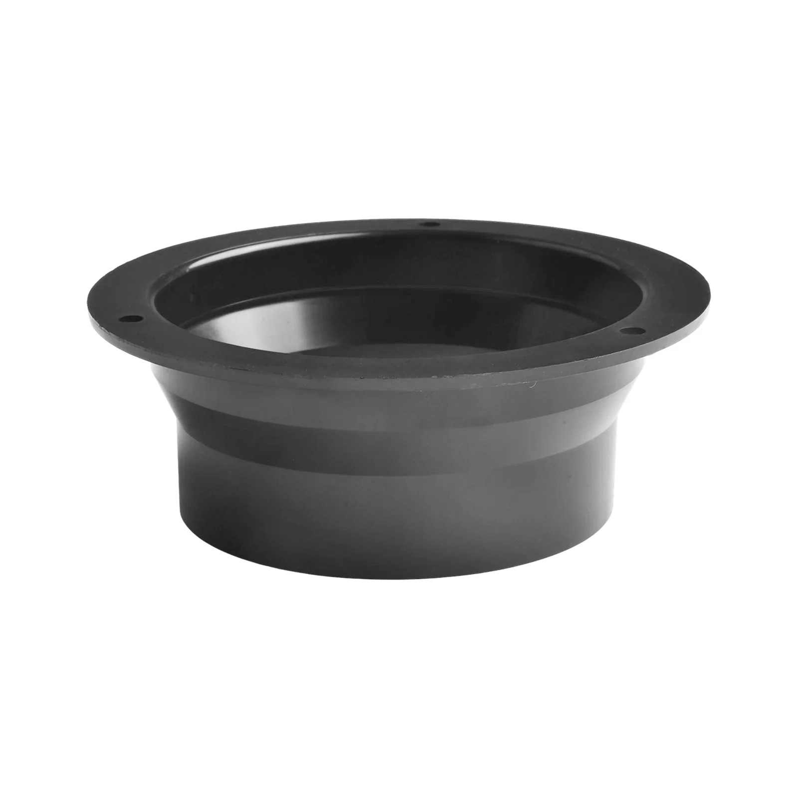 ABS Plastic Duct Connector with Square Flange for Hose Diameter For 100250mm Fits Extractor Fans for Bathroom and Kitchen Use