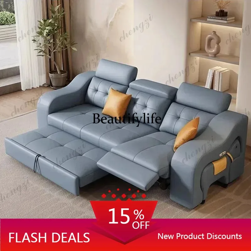 Q181 Good Quality Large Electric Sofa Microfiber Leather Oversized Lazy Recliner Sofa Modern Luxury Divano Tecnologico Furniture