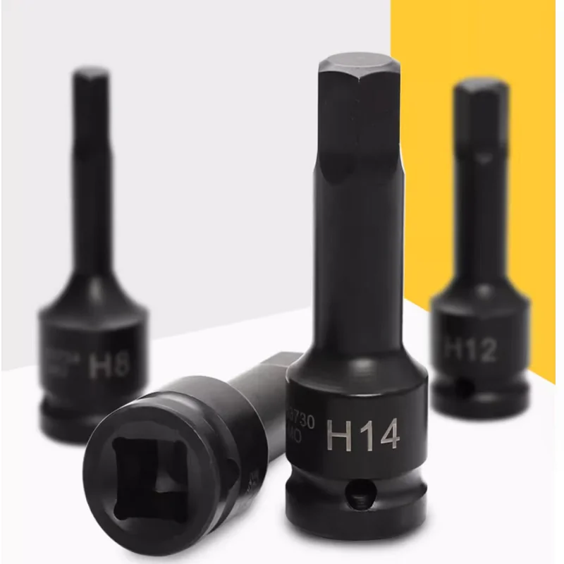 

BESTIR tool 12.5mm 1/2"dr. impact hex bit socket 78mmL H4 H5 H6 H7 H8 H9 H10 H11 H12 H13 H14 H15 H16 H17 H18 H19 H20 H21 H22