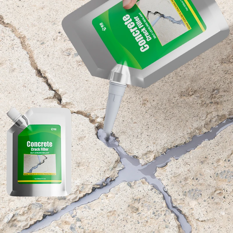 

500 мл самовыравнивающийся водонепроницаемый ремонтный герметик для бетонных трещин, герметик для уплотнения покров, ремонтный герметик для цемента, угловая заглушка для трещин