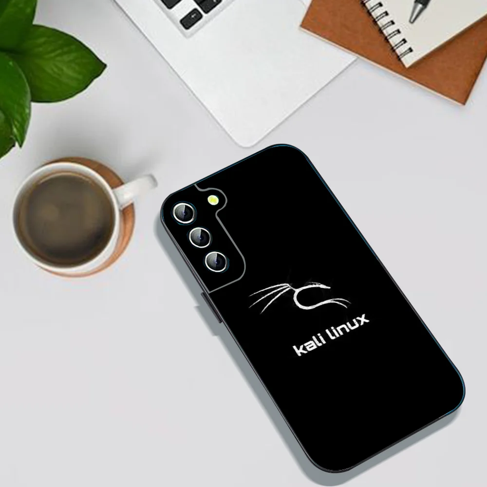 Dragon Kali Linux Phone Case For Samsung Galaxy A52 A12 A51 S21 Edge S22ULTRA S23 S20LITE Plus Ultra Black Cover