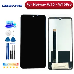 6.53 Inches Replacement Tela Lcd Aplicaçāo For Hotwav W10 / W10Pro LCD Display +Touch Screen Digitizer Assembly +tools