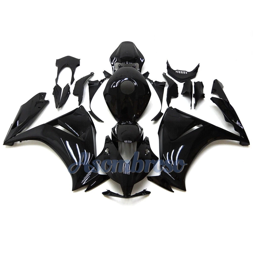 Bright Black Motorcycle Fairing Kit for  CBR1000R 2012 2013 2014 2015 2016 CBR 1000RR 12-16 New Plastic Bodywork Set