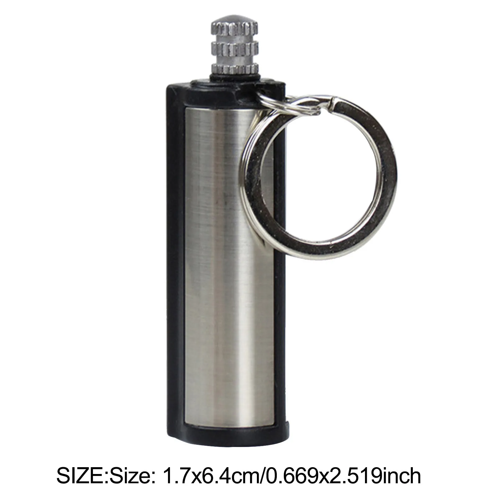 Outdoor Portable Bottle Keychain With Containing Cotton Core Winter Prepaness Home Winter Camping Gear And Equipment