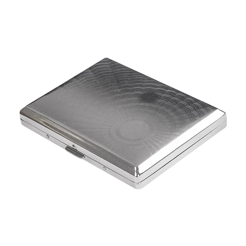 10cm Metal Cigarette Case Men\'s Creative Printing Cigarette Holder Anti-Pressure and Moisture Cigarette Case Accessories