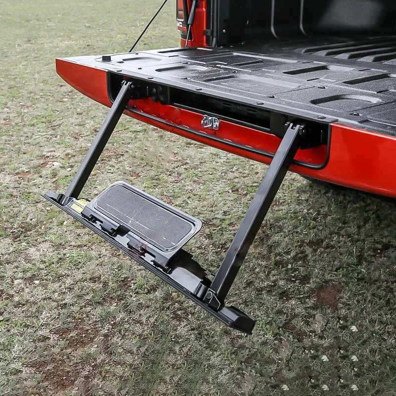 For Great Wall Poer Gwm Poer 2020 2023  Rear cargo box boarding ladder Foot pedal Automobiles Parts accesorios para auto tools