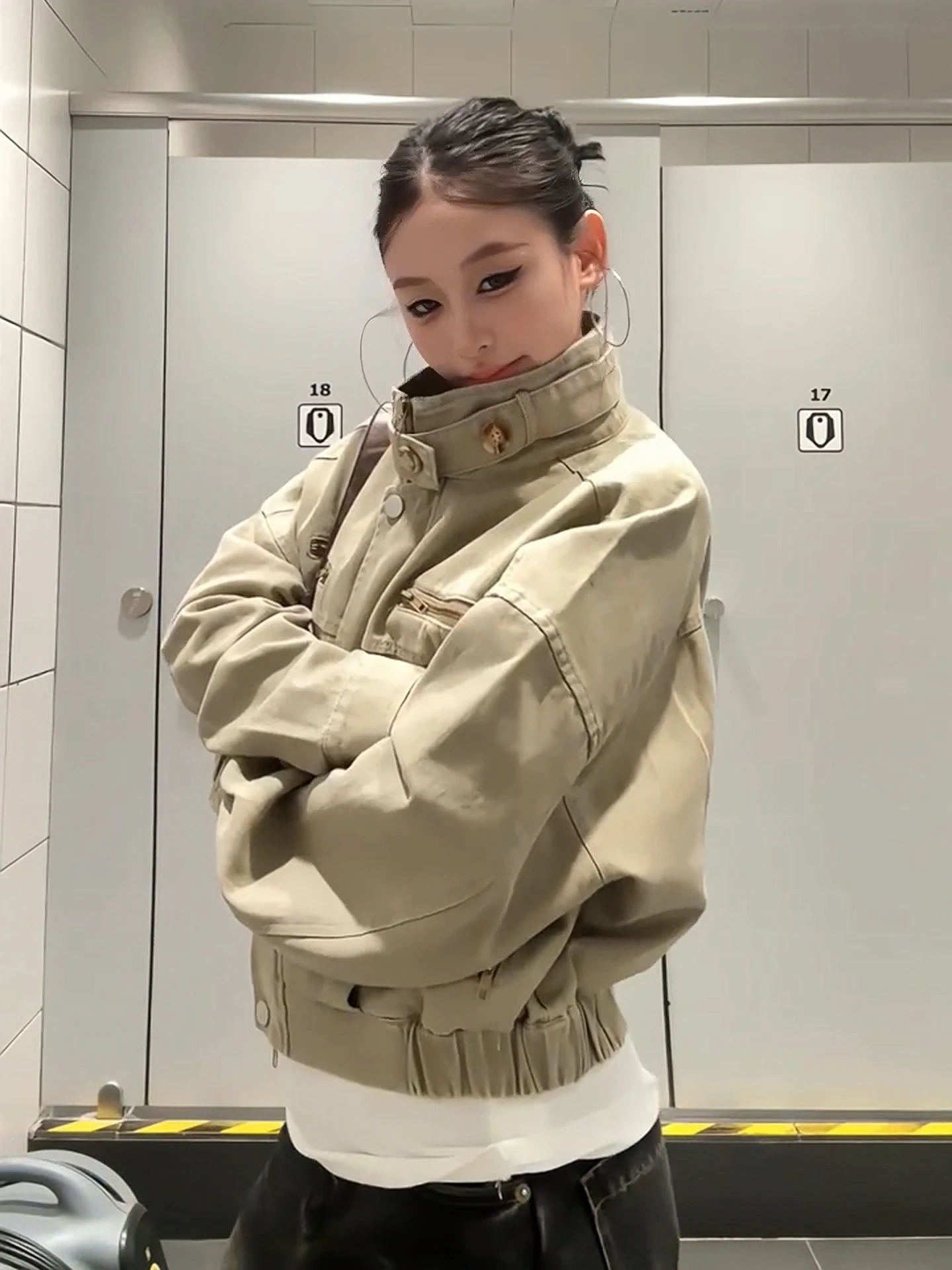 

Biker Jackets Womens Jacket Emo Leather Duplex Lined Panelled Outdoor Urban Night Out Cozy Warming Flexible Halloween Christmas