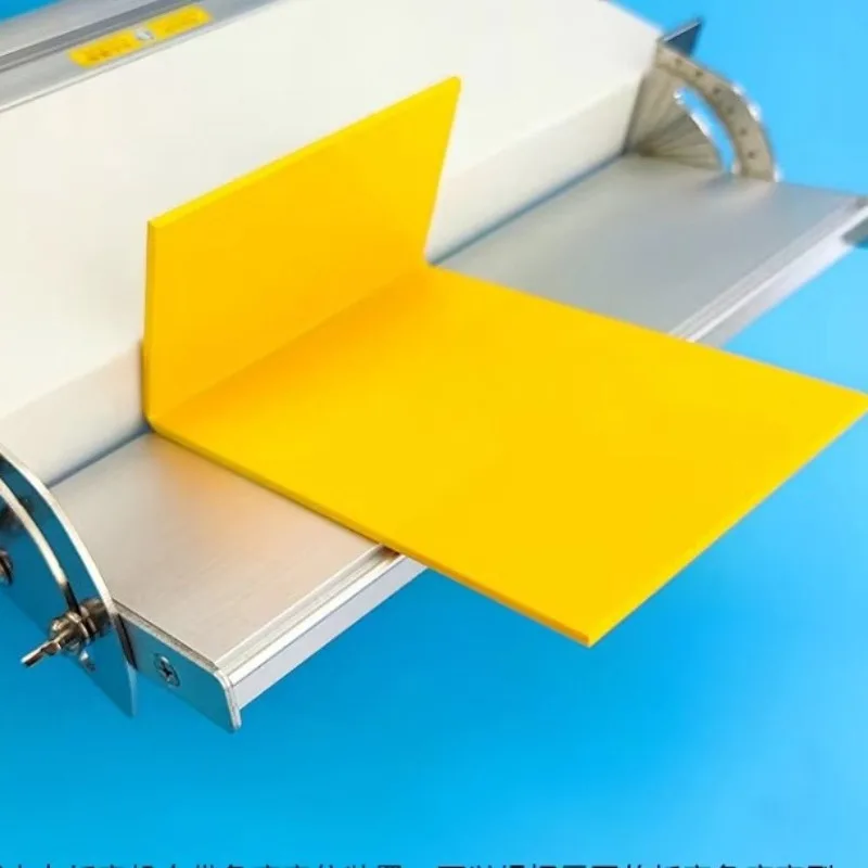 Acrylic PVC Plastic Heat Bender Manual 1250mm Bending Machine With Positioning Plate Angle Adjuster