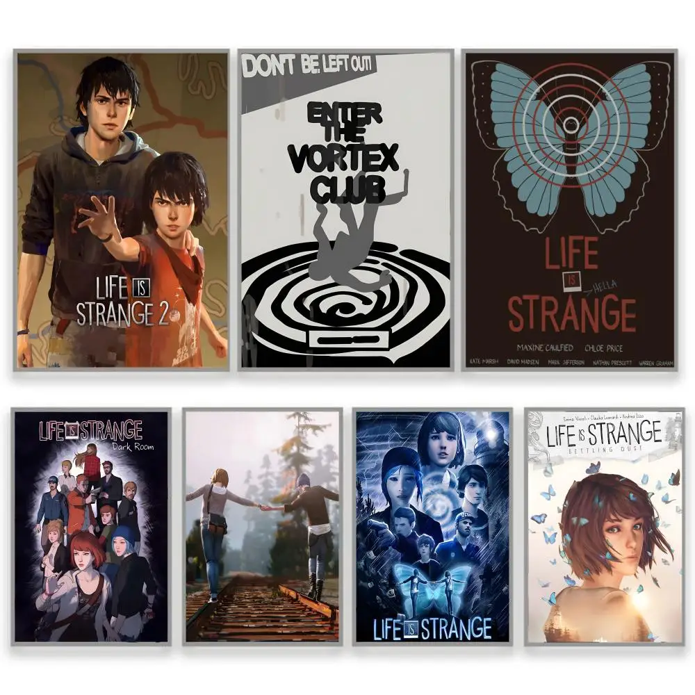 L-Life Is Strange Poster HD Durable PVC Wall Art - Waterproof Thickened For Home Hotel Bedroom