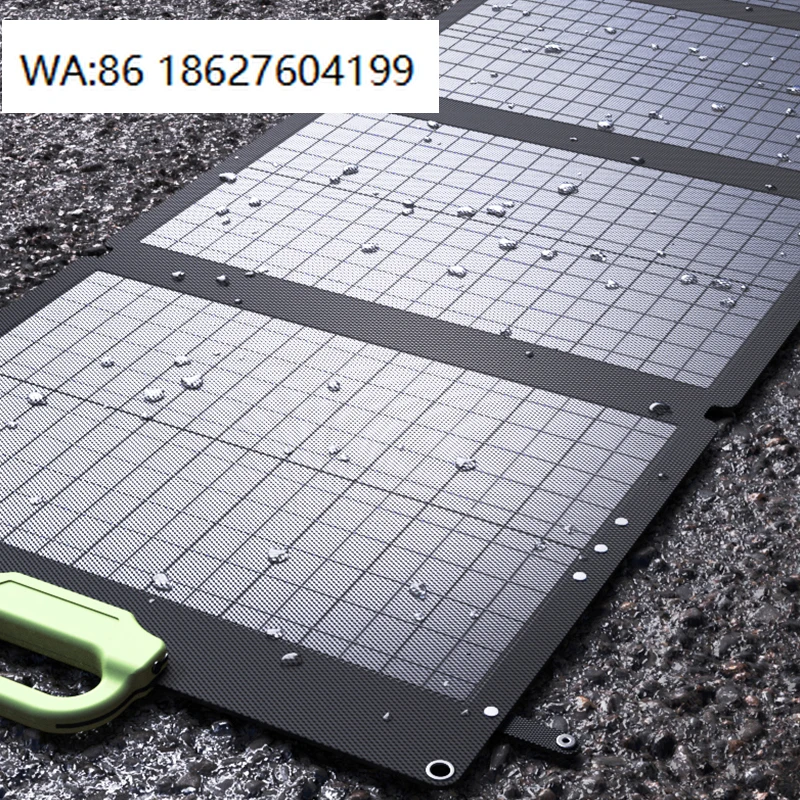 100W Portable Flexible Solar Panel, Monocrystalline Module Vehicle Off Grid Power Generation