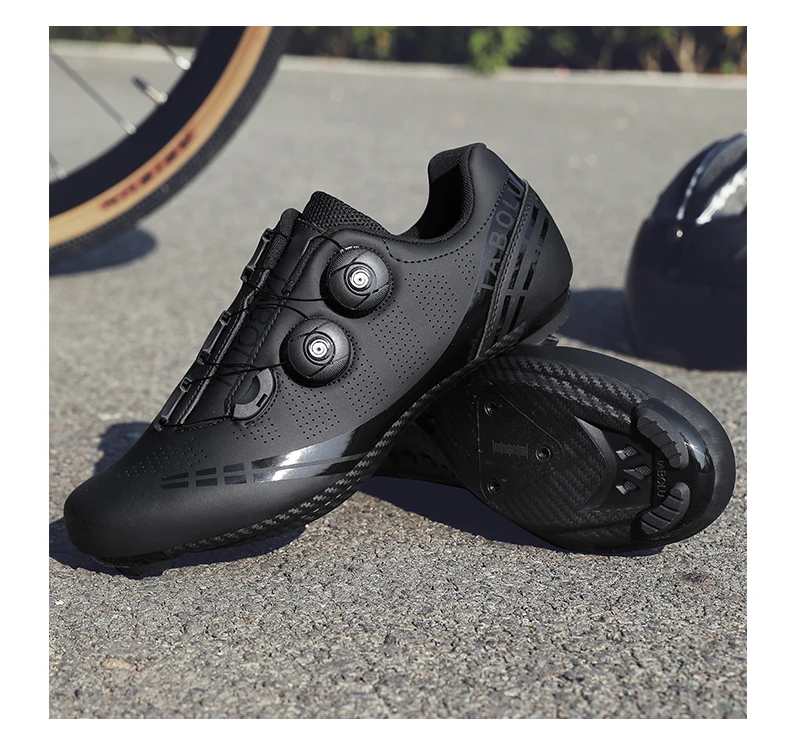 Professionelle Rennrad-Sneaker für Herren und Damen Mountainbike-Schuhe SPD-Klammern MTB-Fahrradschuhe Speed-Sneaker Dirt-Bike-Schuhe – Detail 13