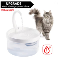 Cat Water Fountain Pet Water Dispenser for Cats Dogs Inside Filters&Ultra-Quiet Pump 2L Dog Cat Dringing Fountain