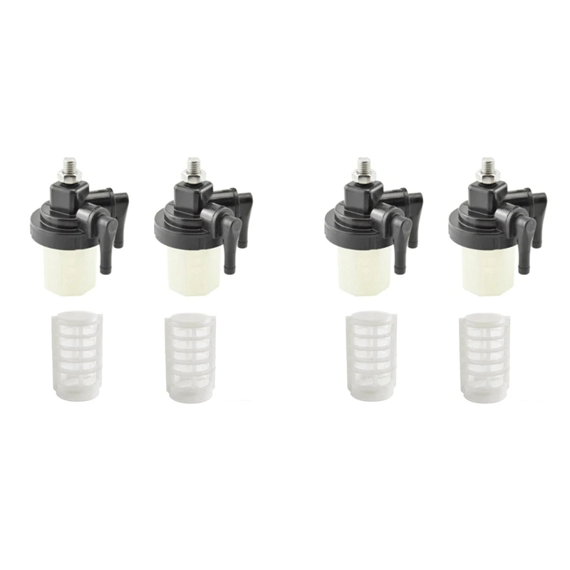 

4 SETS Fuel Filter For Yamaha Outboard Boat Motor Water Separator 9.9Hp 15Hp 20Hp 25Hp 30Hp 40Hp 61N-24560-00
