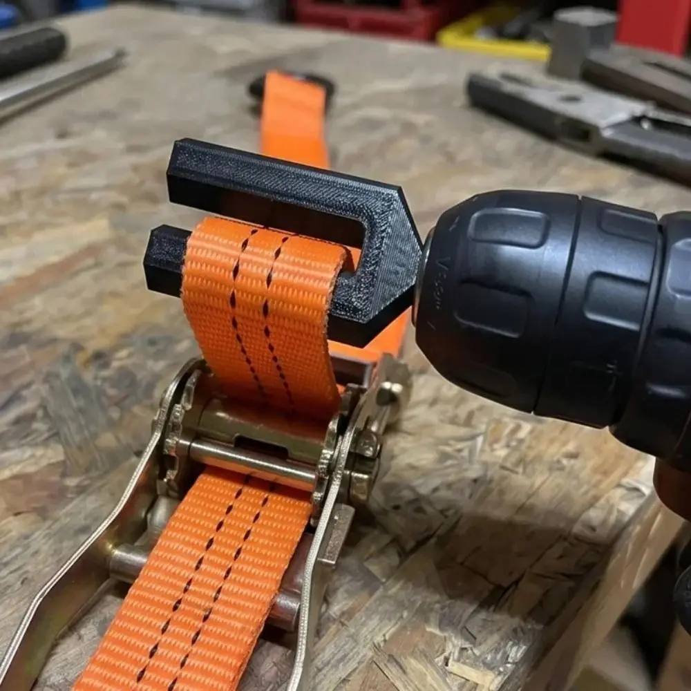 New Quick Winding Manual Ratchet Strap Winder Manual Operation Portable Ratchet Winch Straps Strap Storage Winder Tool Accessory