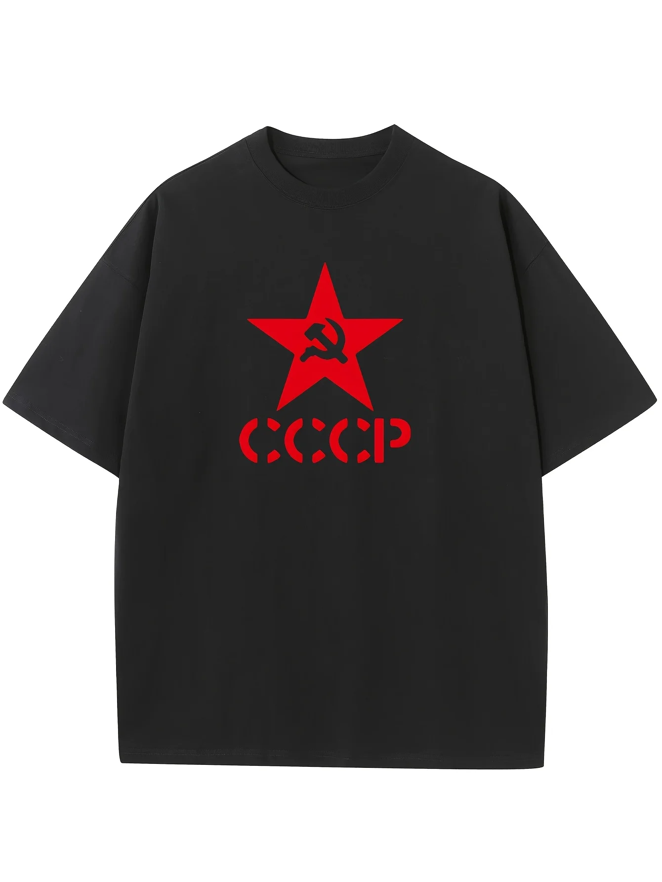

Мужская повседневная черная футболка из 100% хлопка с короткими рукавами и круглым вырезом, футболка с принтом в американском стиле уличной моды, летняя футболка