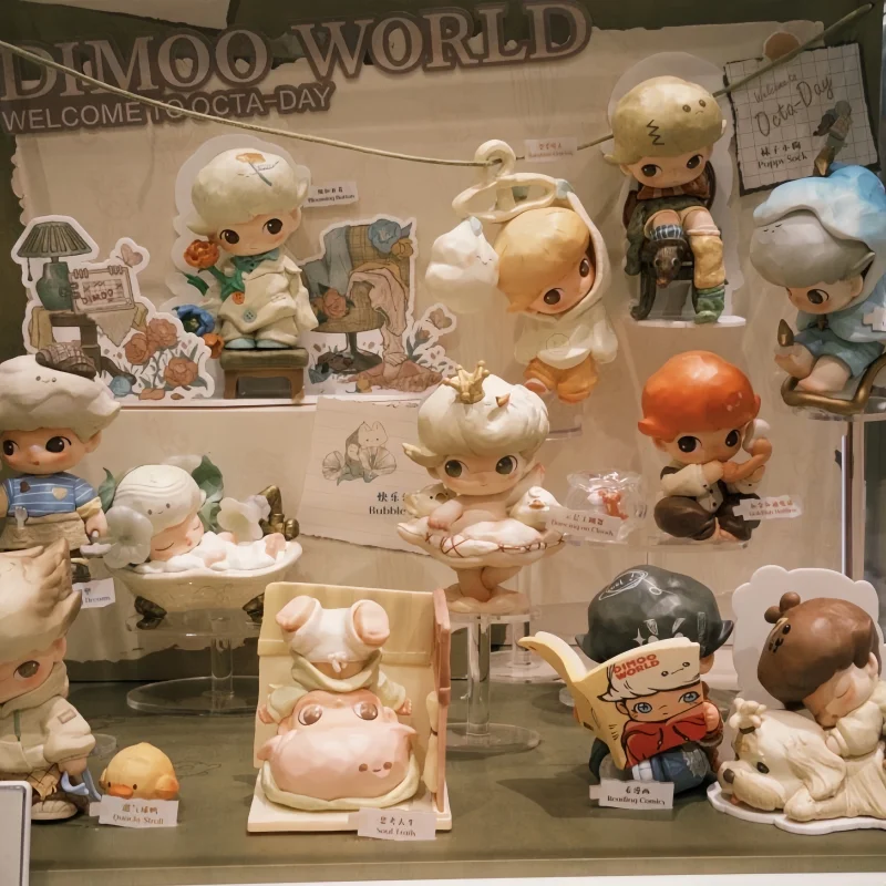 POP MART DIMOO The Missing Day Series Trendy Blind Box Toys POP MART DIMOO The Missing Day Series Trendy Blind Box Toys
