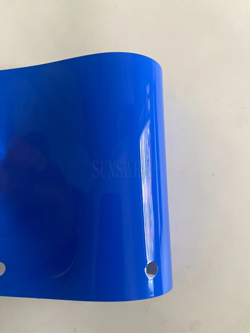 

High Gloss Iridescent Shark Blue Car Vinyl Wrap PET Film Easy Install Color Change Film for Sport-Car 5x59ft/roll