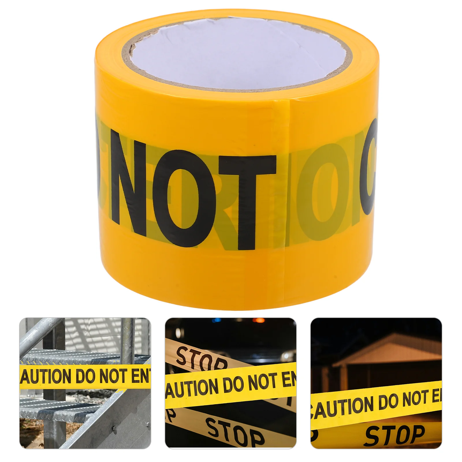 No Entry Crime Scene Do Not Enter Tape Warning Non-adhesive for Caution Props Safety