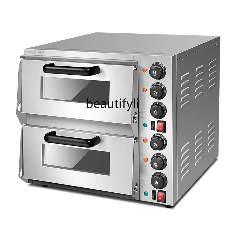 

Hot Air Stove Oven Commercial Large Capacity Baking Double Layer Bread Electric Oven