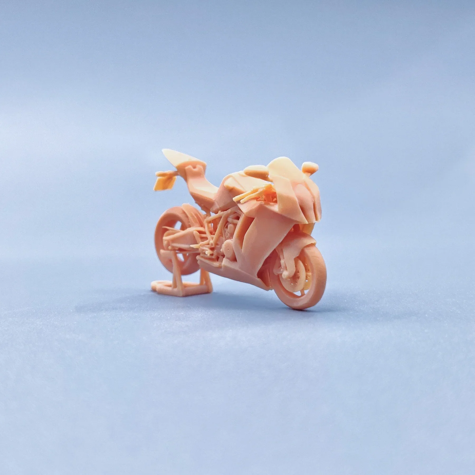 1/64 1/43 Patung Skala Model Resin Moto Ktm 1190 Rc8 2011-2015 Miniatur Tidak Berwarna Diorama Yang Dilukis dengan Tangan V131