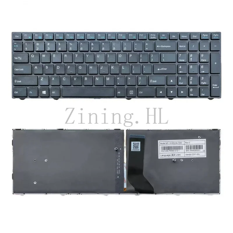 AU for Hasee Z7-KP7GS KP7 PRO ZX6-CP5DC CT5A2 CP5S1 CNB5S02 Keyboard with backlight