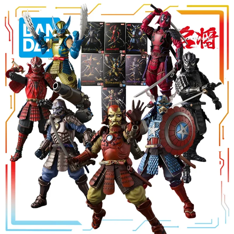BANDAI Original MOVIE REALIZATION Mobile Doll Marvel's Impossible Golden Wolf Anime Actionfigur Modellspielzeug Modellgeschenke für Jungen