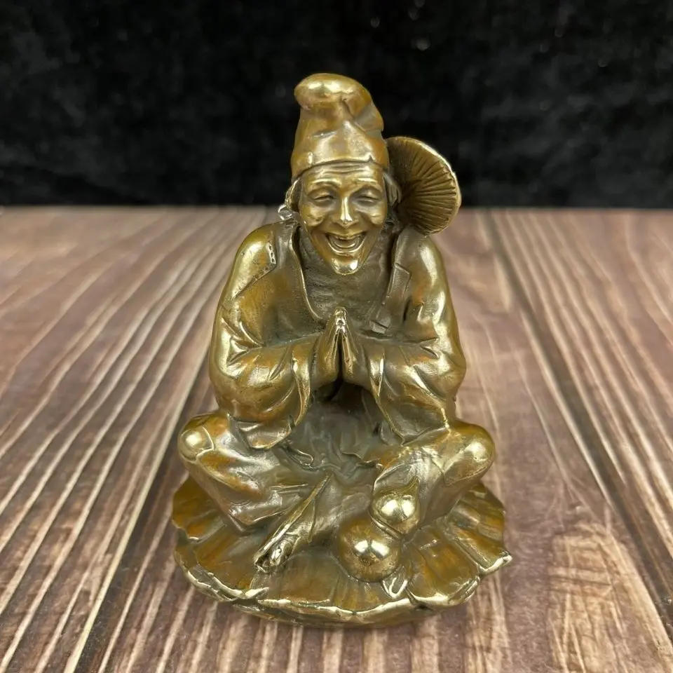 Living buddha jigong buddha Statue Sculpture Figurines Home Garden Decoration Statues For House ﻿