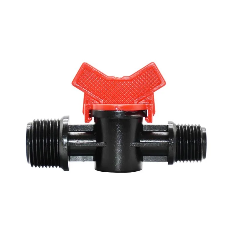 G1/2 3/4 Thread Mini Valve Reducing Thread Garden Tap Water Valve Connectors Fitting For Water Garden Drip Irrigation System