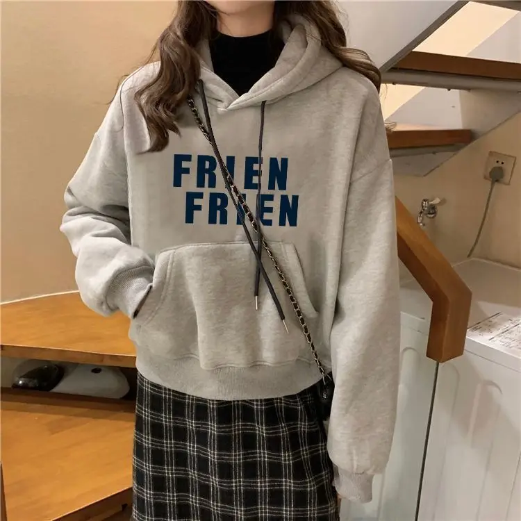 フード付きパーカー ゴシック服 女性 Y2K 服 スウェットシャツ スウィートシャツ 新作 スウェットシャツ 女性用 グラフィック オーバーサイズ