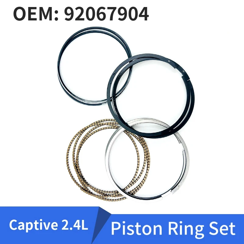 

Engine Piston Ring Set STD 92067904 For GM Buick Chevrolet Captiva 2.4L Opel Antara 2.4T Auto Parts O-Ring Kit Car Accessories